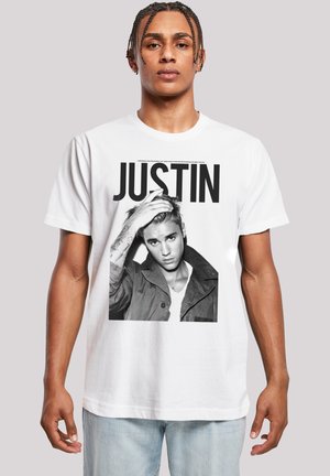 JUSTIN BIEBER - Print T-shirt - weiß