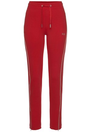 H.I.S, SWEATHOSE - Tracksuit bottoms - rot