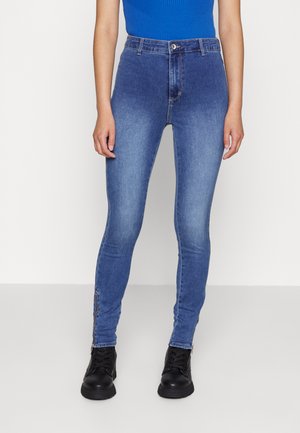 ONLROYALHW ZIP CLEAN - Jeans Skinny Fit - medium blue denim
