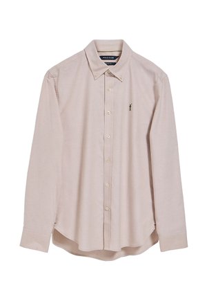 LONG SLEEVE REGULAR FIT RIGBY GO R OXFORD - Shirt - light brown