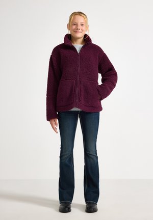 Lindex, LINDEX PILE JACKET LINDEX - Fleece jacket - dark lilac