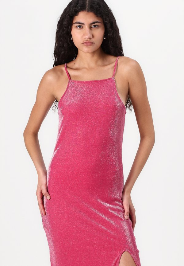 ONLCALLA GLITTER DRESS - Occasion wear - bright rose3