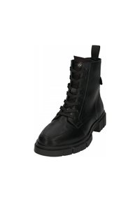 bugatti Botines con plataforma - black