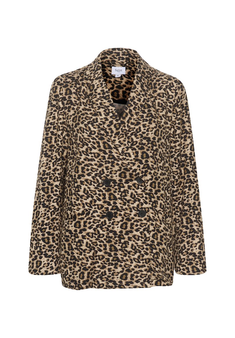 Saint Tropez Halflange jas bruin