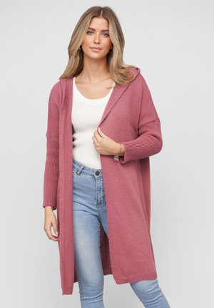 WITH HOOD - Gilet - nostalgia rose