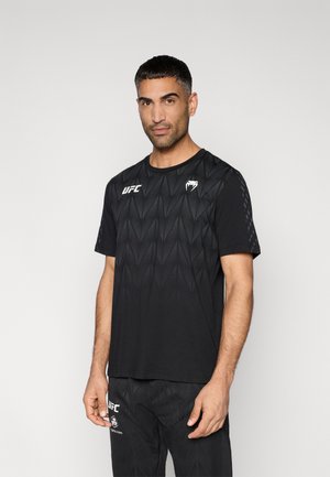 UFC ZENITH REPLICA MENS - Marškinėliai su spaudiniu - black/white