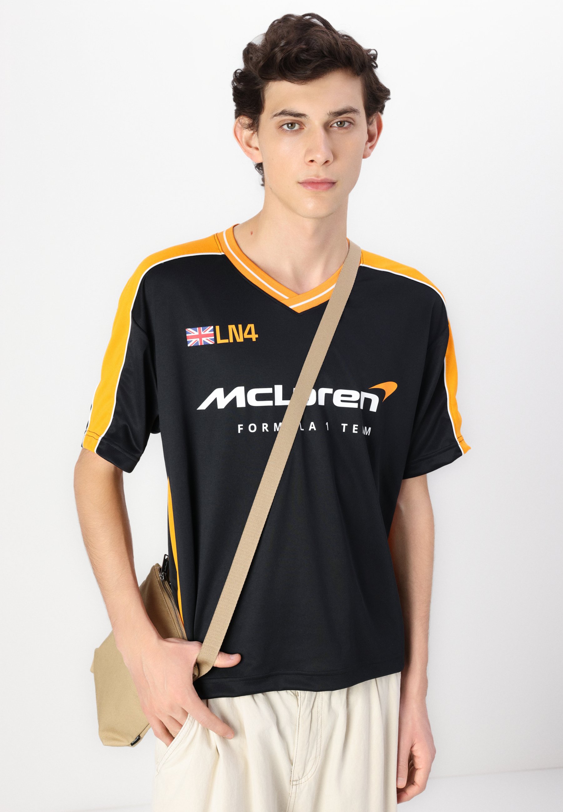 Hollister Co. Boxy McLaren Racing Norris Graphic Jersey