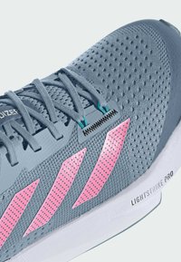 adidas Performance ADIZERO - Road running shoes - woner blue   pink fusion   arctic night