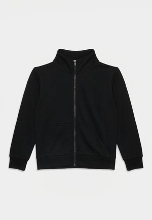 Jack & Jones Junior, JJEBRADLEY ZIP - Mikina so zipsom - black