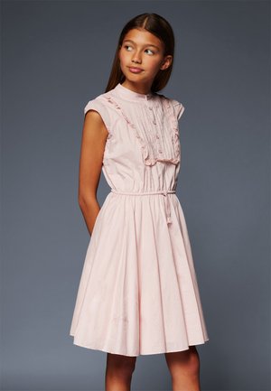 CEREMONY DRESS - Hverdagskjole - chocolate brown/pink