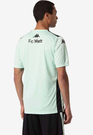 T-shirt con stampa - green water black