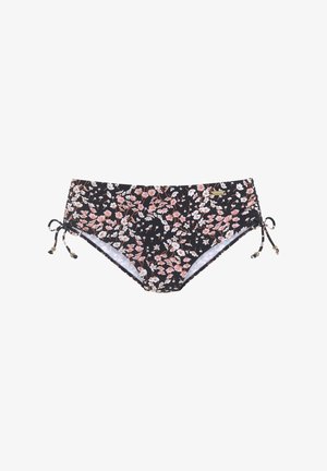 LASCANA, Bikini-Hose - schwarz/bedruckt