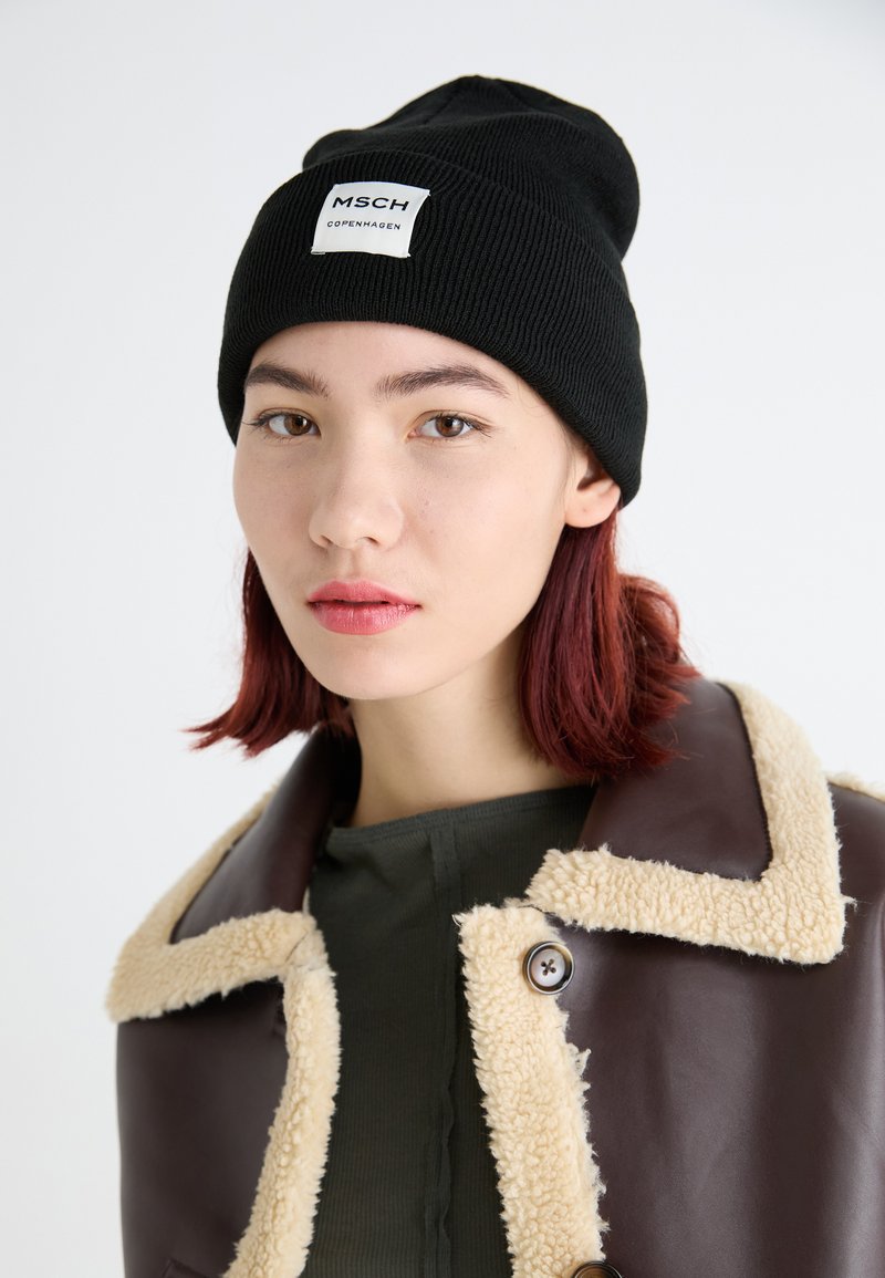 MSCH Copenhagen MOJO LOGO BEANIE - Muts - black/zwart - Zalando.nl