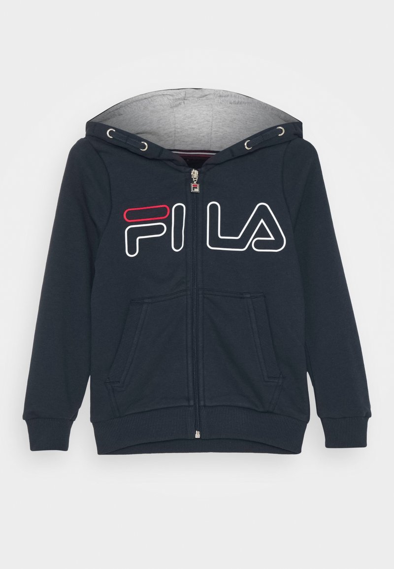 Fila WILLIAM UNISEX - Felpa con zip - peacoat blue