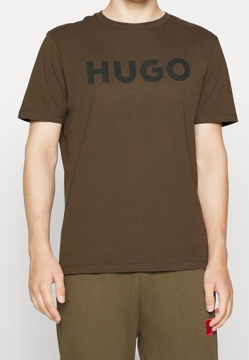 HUGO Printtipaita - dark green
