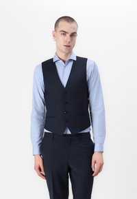 HUGO - Suit waistcoat - navy Thumbnail Image 1