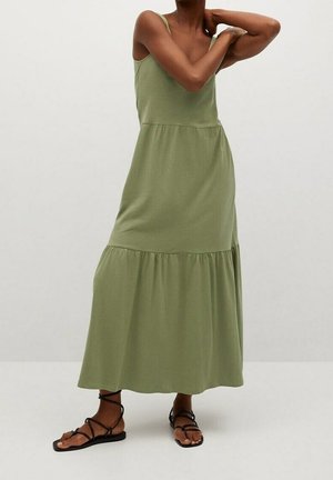 Robe longue - khaki