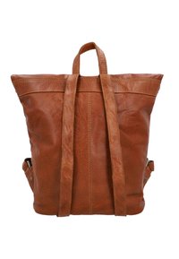 Gusti Leder GITTA - Turistický batoh - hellbraun