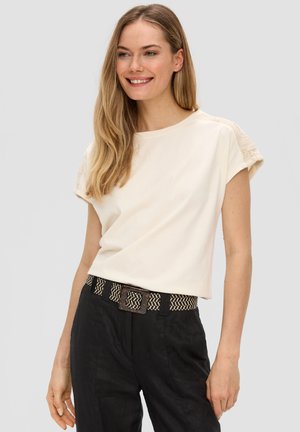 s.Oliver Flechtgürtel - schwarz