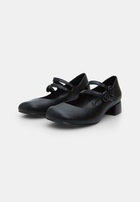 Bata Balerinke s trakom oko gležnja - nero