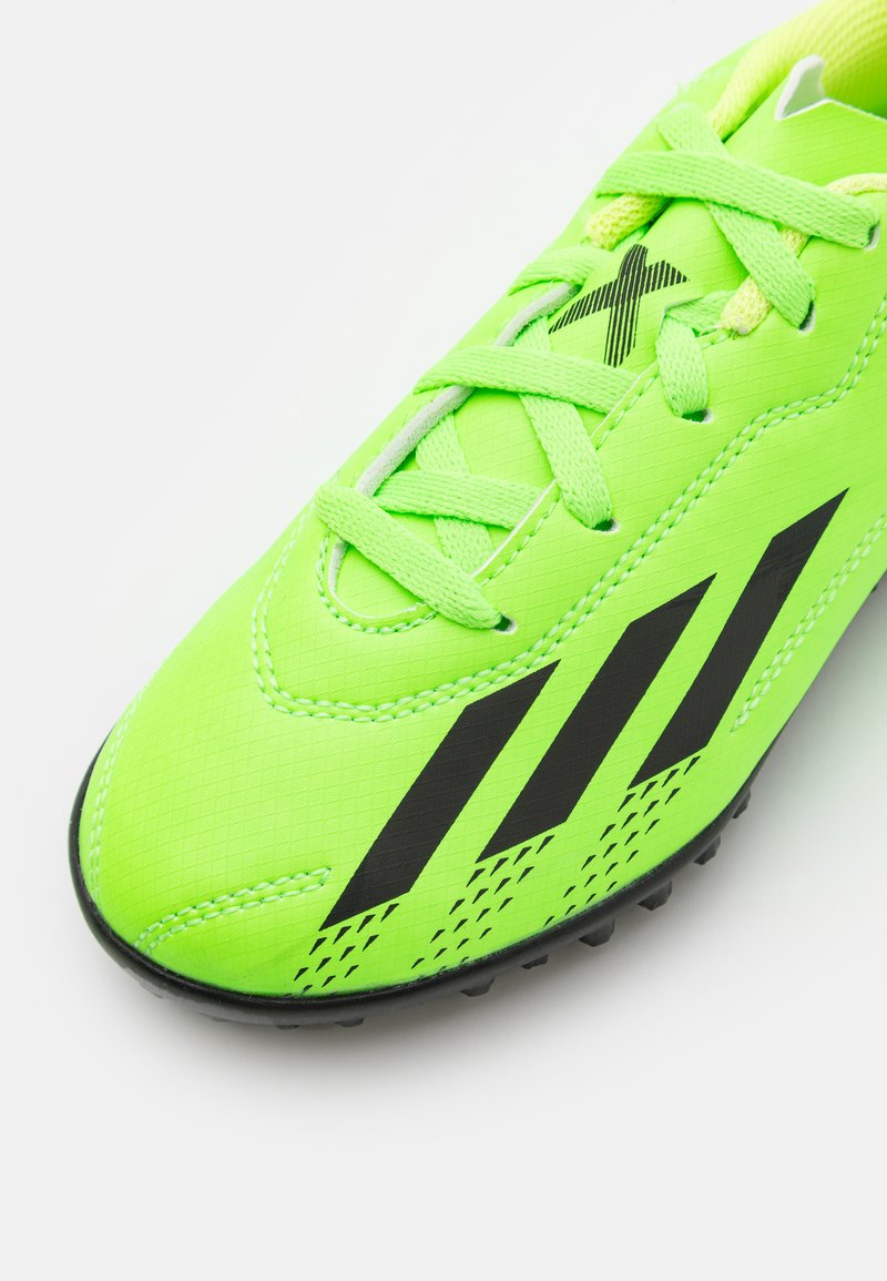 adidas Performance X TF Botas de fútbol multitacos - solar green/core black/solar yellow/verde - Zalando.es