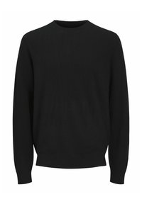 Rundhals Einfarbig mit  - Džemperis - black