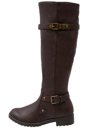 Vysoká obuv - dark brown
