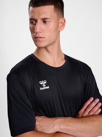 Hummel ESSENTIAL JERSEY - Spordi T-särk - black