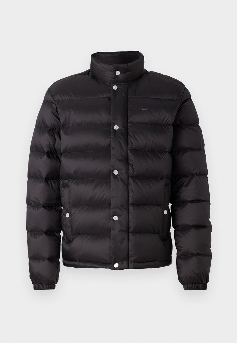 Tommy Jeans Gewatteerde jas zwart