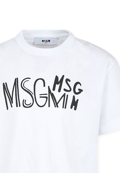 MSGM T-shirt con stampa - white