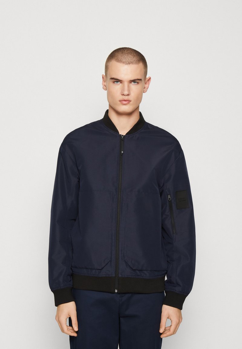 TOM TAILOR DENIM RELAXED JACKET Bomber Jacket sky captain blue/dark