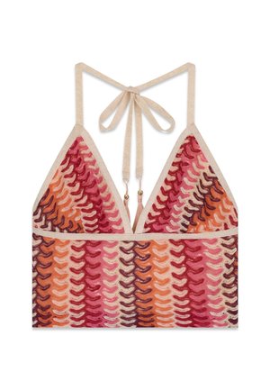 Guess, GESTRICKTES KURZES TOP - Débardeur - mehrfarbe rose