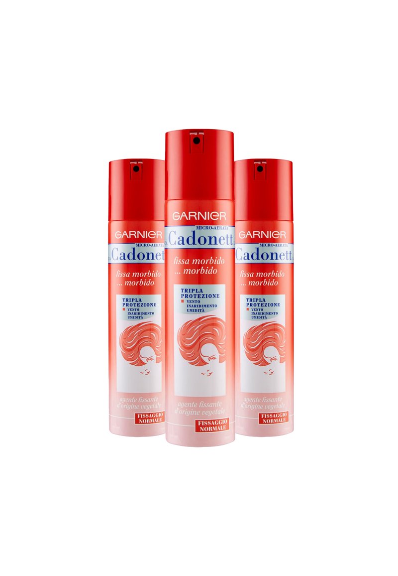 Garnier GARNIER LACCA PER CAPELLI CADONETT, TENUTA NORMALE, 250 ML - 3 PACK - Trattamenti capelli - trasparente