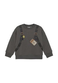 Minymo Sweater - dark gull grey