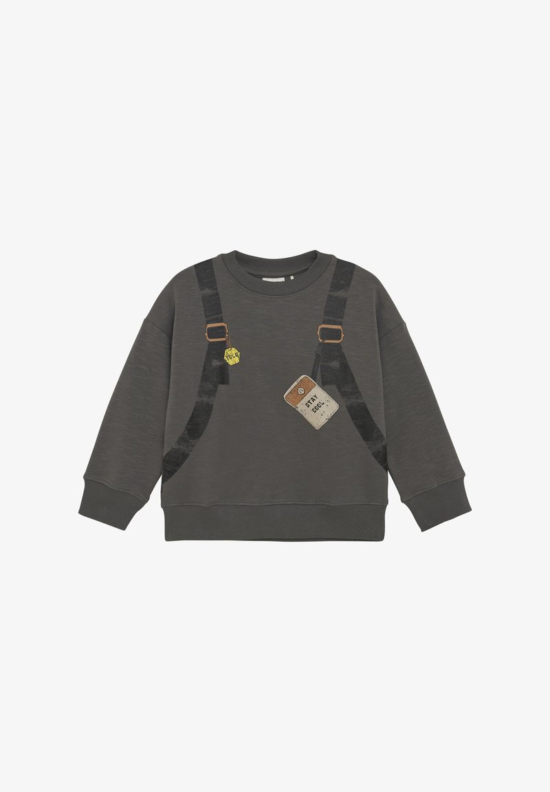 Minymo Sweatshirt - dark gull grey