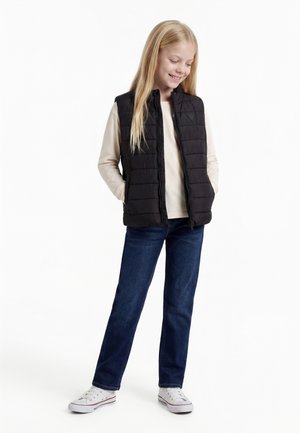 Guess JUNIOR CORE PADDED UNISEX - Chaleco - jet black