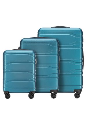 WITTCHEN LUGGAGE SET FROM POLYCARBONATE - Set de valises - blue