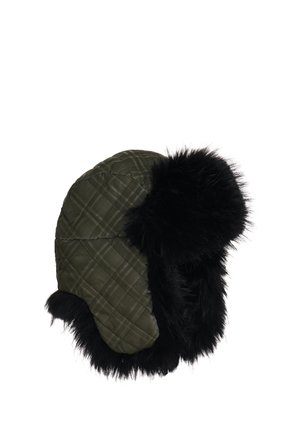 FAUX FUR LINED TRAPPER HAT LADIES HAT FAUX FUR LINED TRAPPER HAT - Foulard à cheveux - khaki