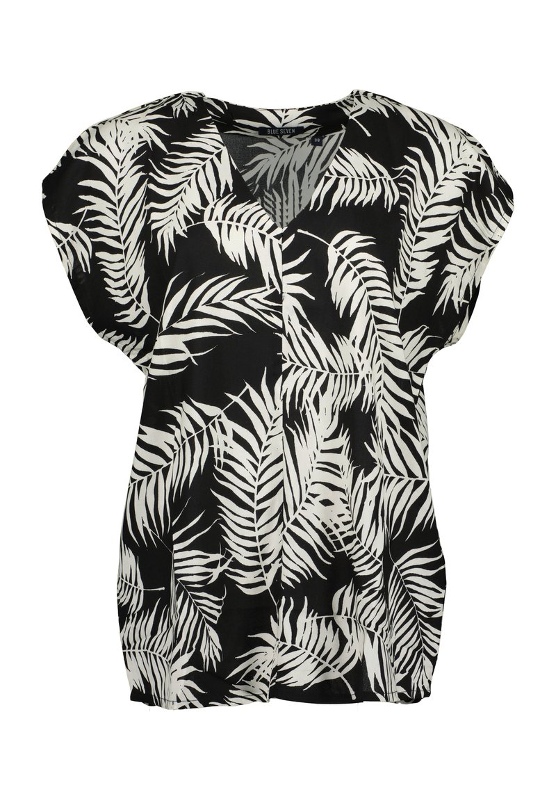 BLUE SEVEN Blouse zwart