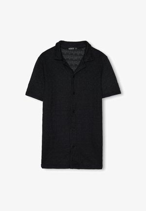 INSIDE, MANGA CORTA - Camisa - black