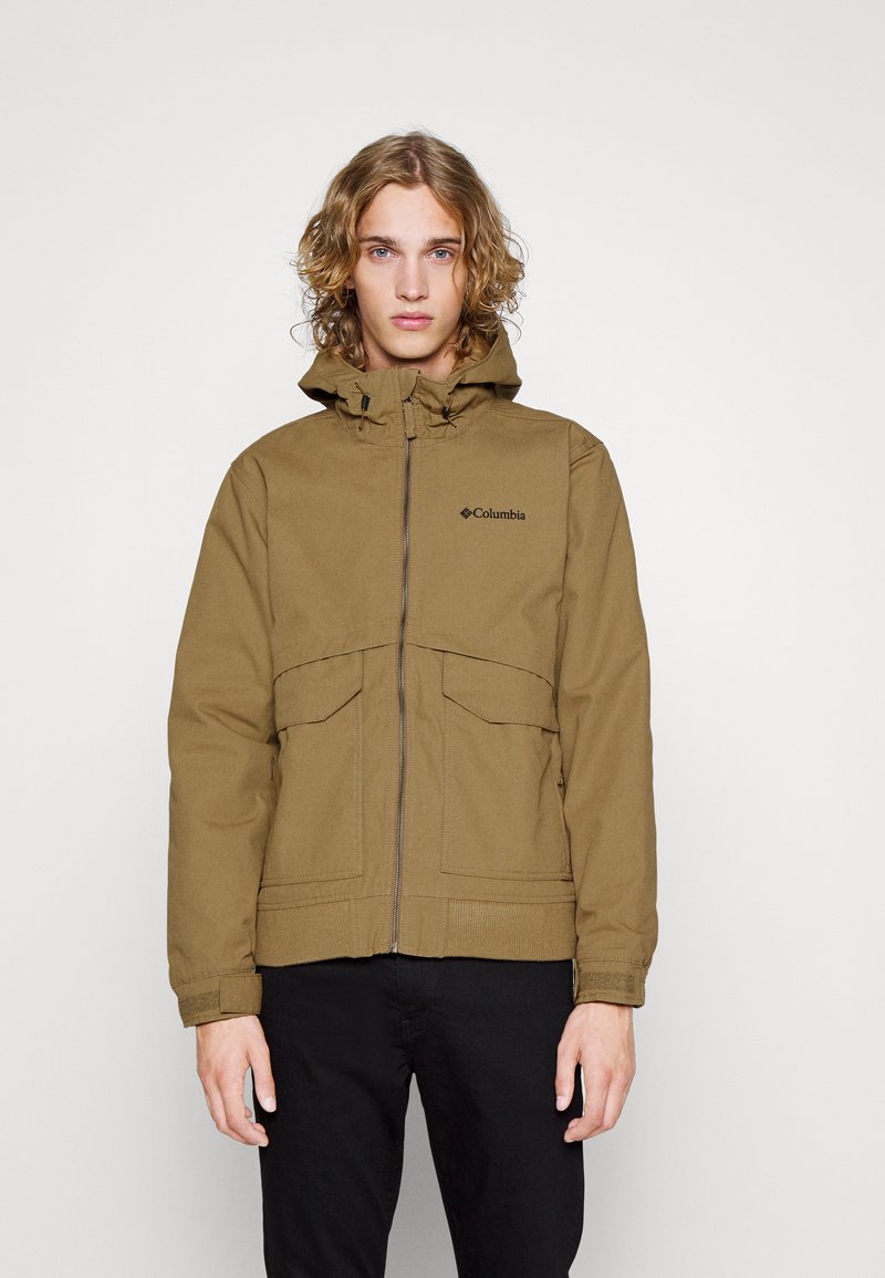 Columbia LOMA VISTA™ II HOODED JACKET Zimná bunda delta/hnedá