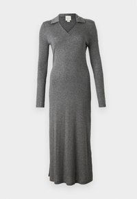 BLEND MIDI DRESS - Džemperkleita - mid grey heather