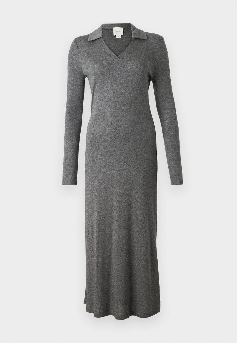 Calvin Klein Gebreide jurk grijs Calvin Klein Gebreide jurk grijs