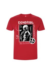 Marvel DEADPOOL WOLVERINE  czerwony