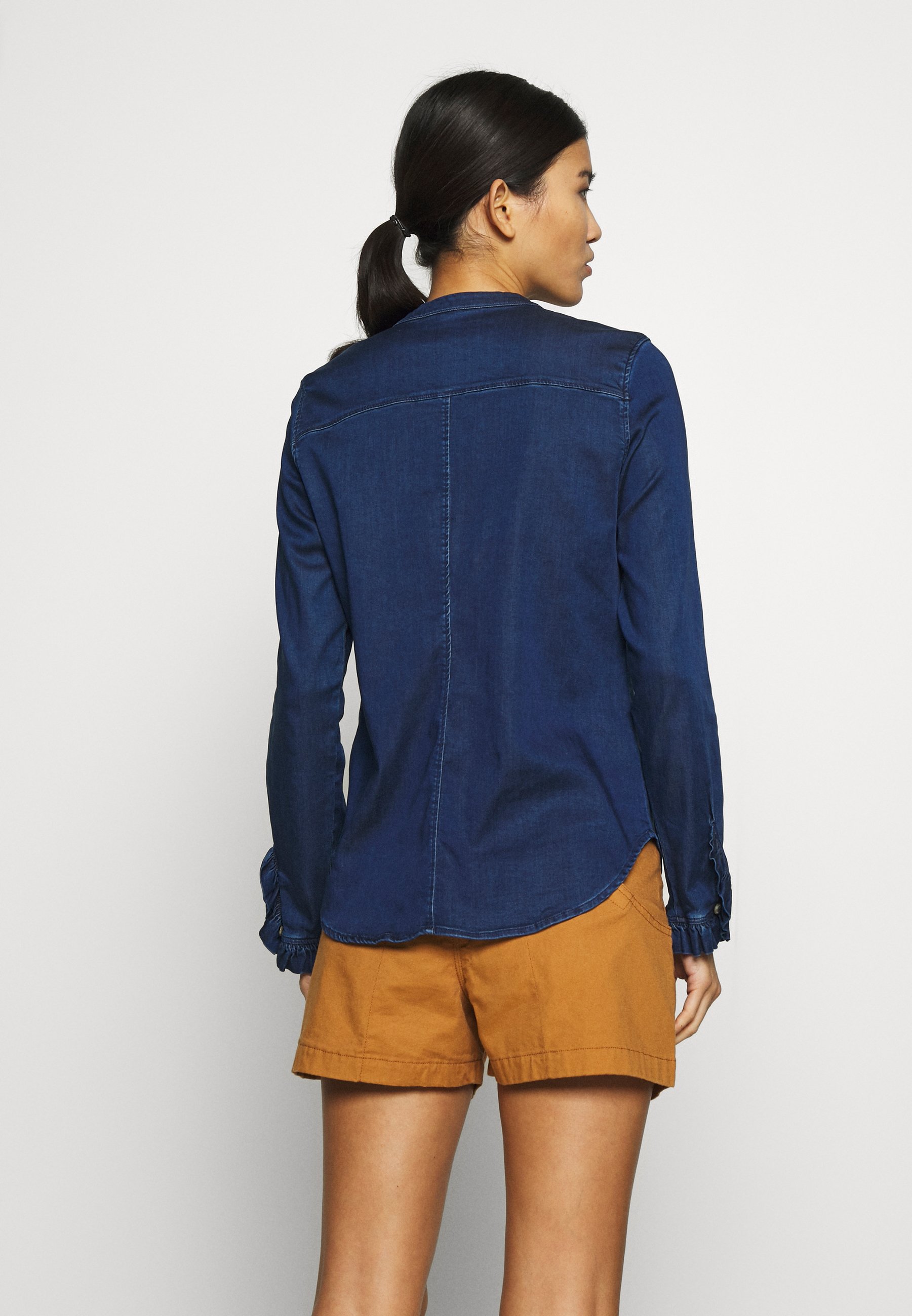 Mos Mosh MATTIE Bluser blue Zalando.no Mos Mosh MATTIE Skjorte blue Zalando.no