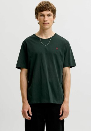Jack & Jones JJEPAULOS TEE SS CREW NECK NOOS - T-shirts basic - scarab