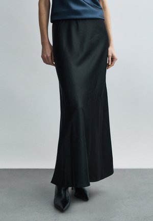 BARBARA - A-vonalú szoknya - black