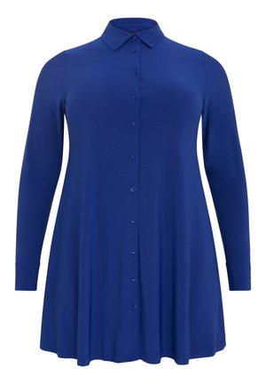 YOEK WITH COLLAR - Skjortebluser - indigo