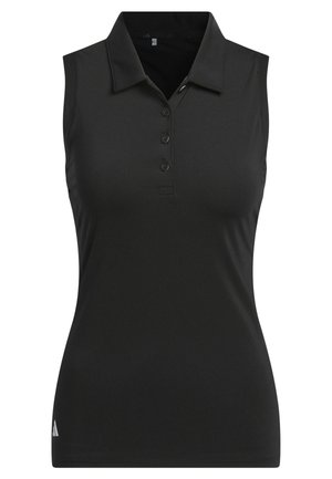 ULTIMATE365 SOLID SLEEVELESS - Poloshirts - black