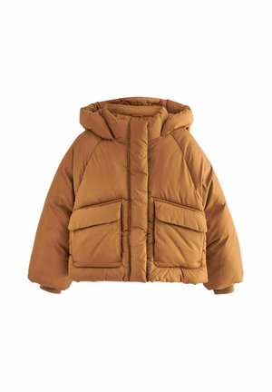 LOOSE FIT SHOWER RESISTANT CROP - Winterjacke - gold